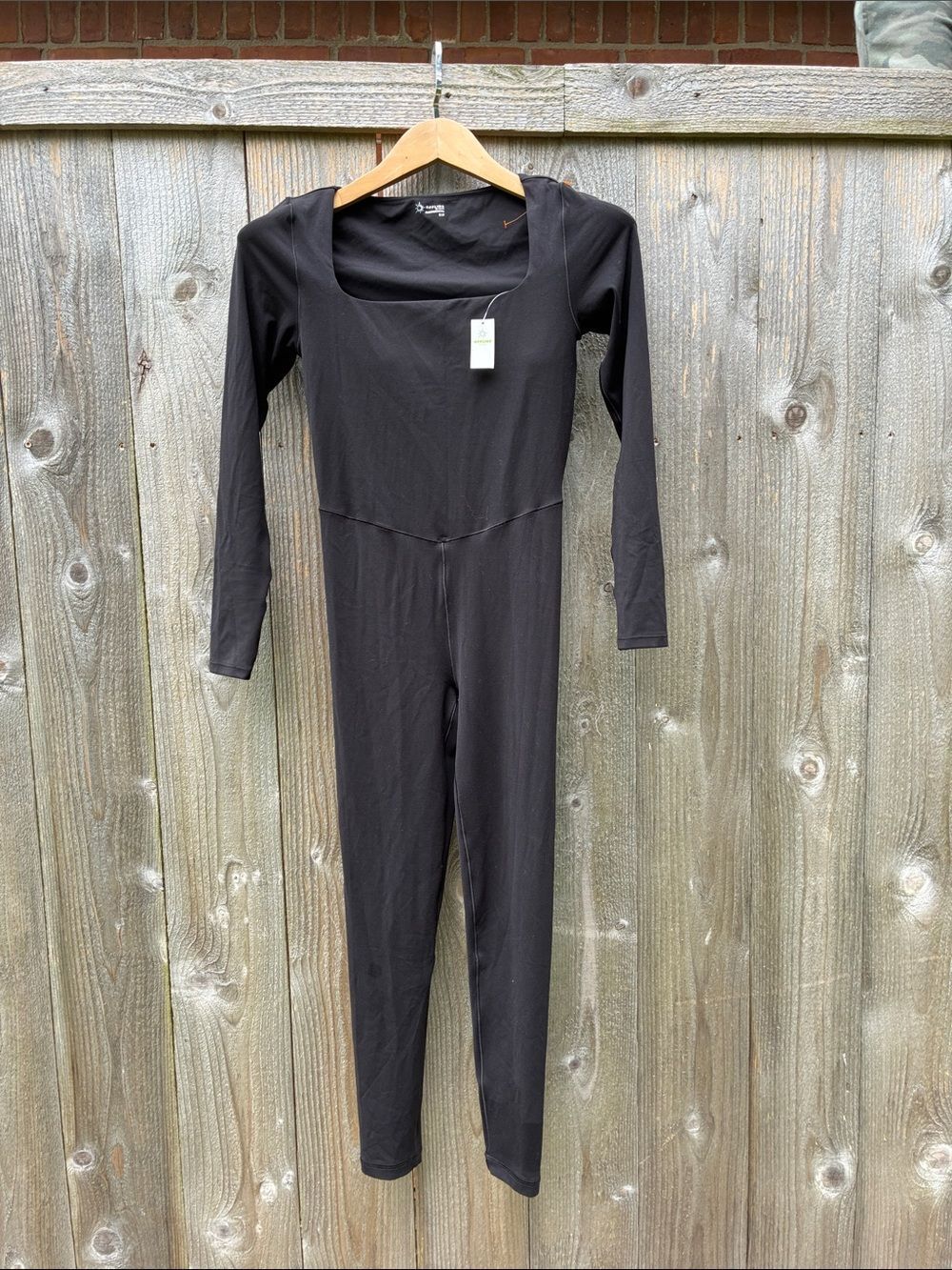 Offline by Aerie Black Long-Sleeve Jumpsuit